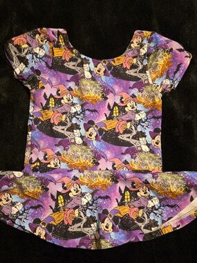Disney Halloween Minnie Mouse Peplum Top 5t
